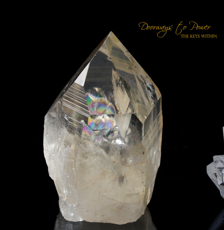 Tangerine Dream Lemurian 8 Sided Grounding Crystal