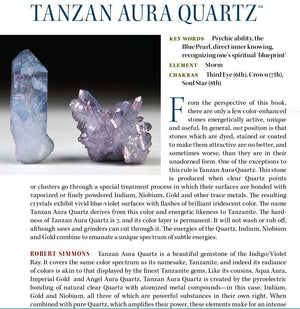 Tanzan Aura Quartz Properties