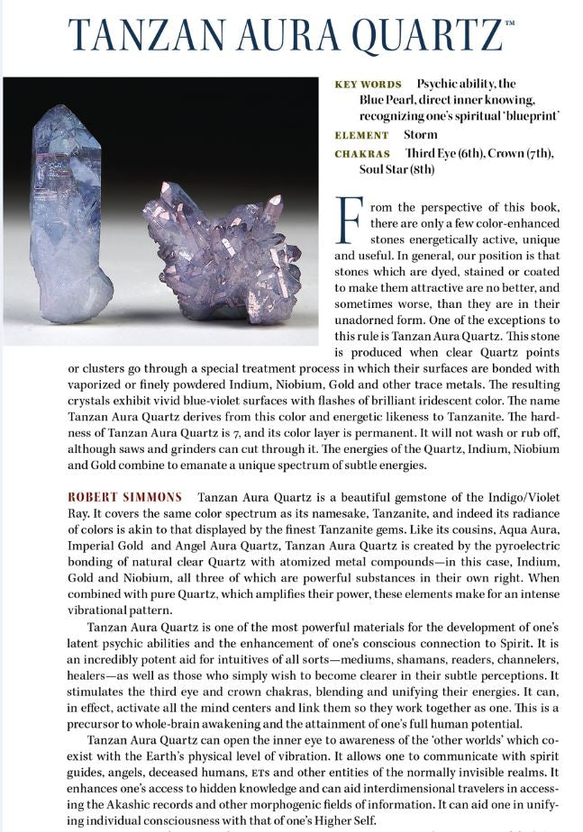 Tanzan Aura Metaphysical Properties
