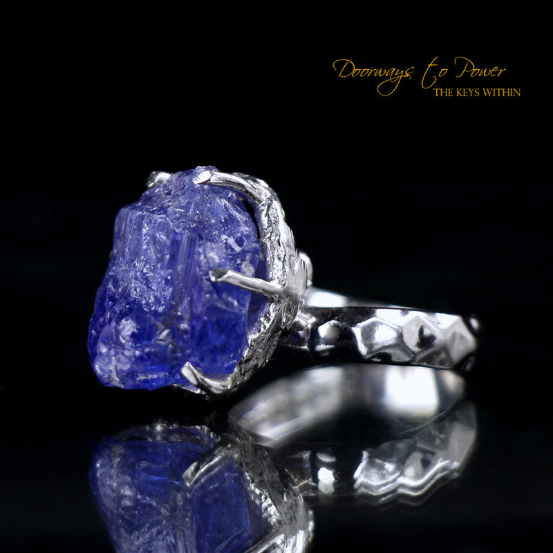 Tanzanite Crystal Ring 
