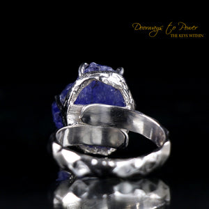 Tanzanite Crystal Ring 