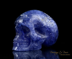 Tanzanite Crystal Skull 