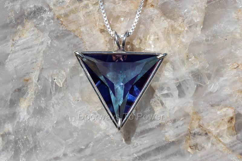 Tanzine Aura Angelic Star Crystal Pendant