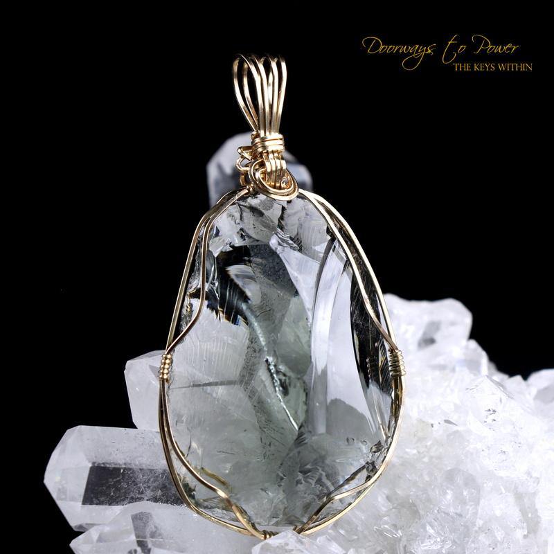The MATRIX Andara Crystal Pendant 'Believe the Unbelievable'