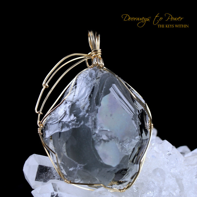 The MATRIX Andara Crystal Pendant 'Believe the Unbelievable'