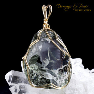 The MATRIX Andara Crystal Pendant 'Believe the Unbelievable'