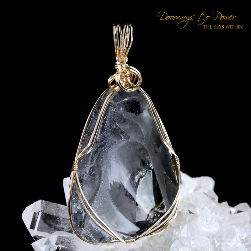 The MATRIX Andara Crystal Pendant 'Believe the Unbelievable'