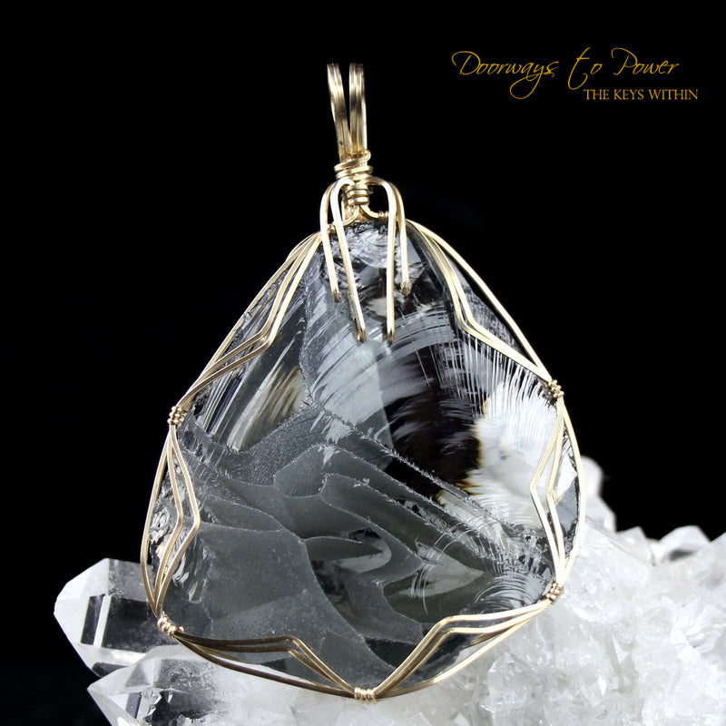 The MATRIX Andara Crystal Pendant 'Believe the Unbelievable' 