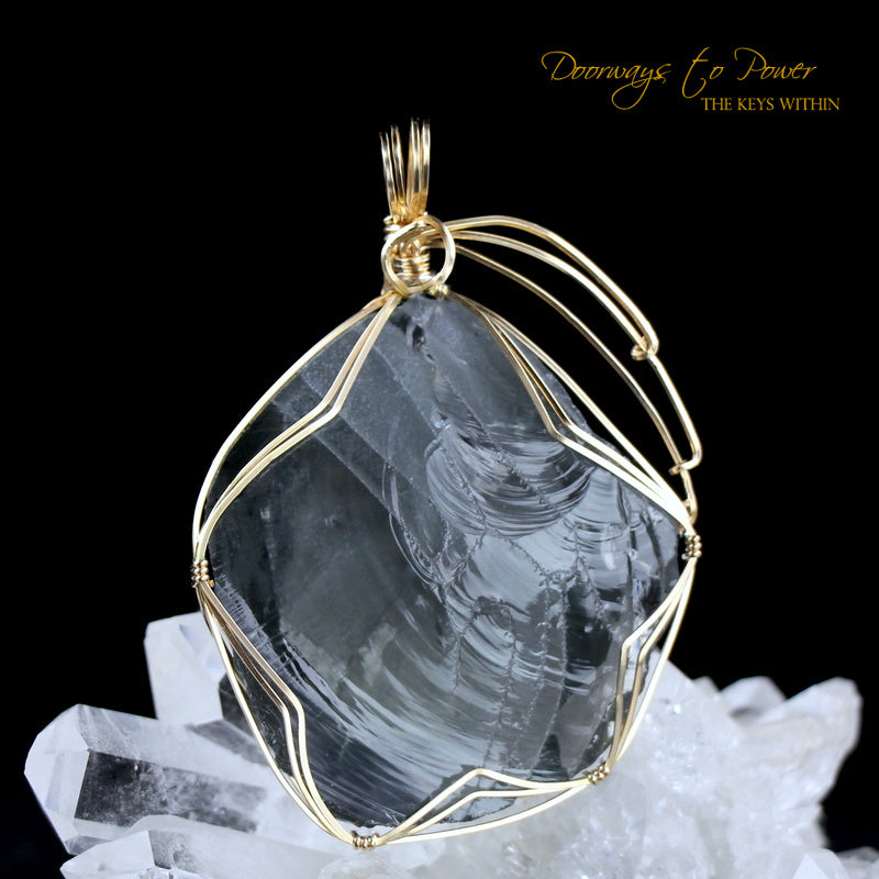 The MATRIX Andara Crystal Pendant 'Believe the Unbelievable'