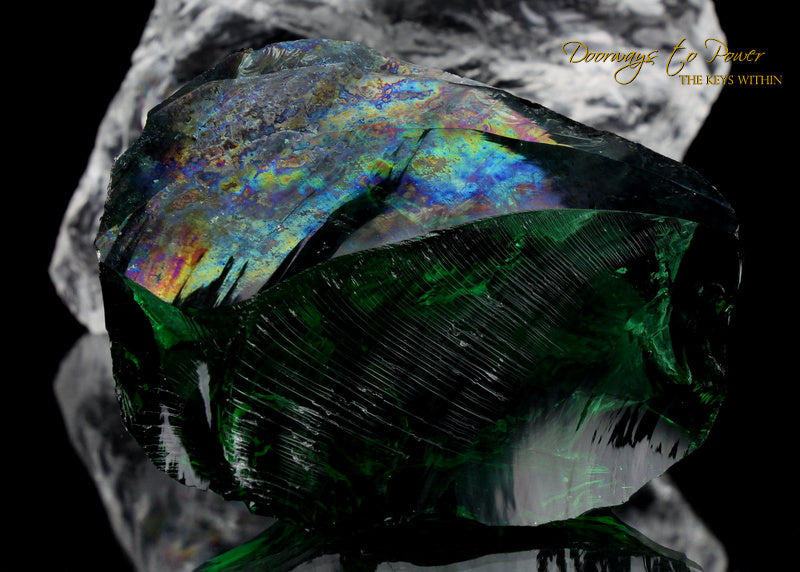 Thoth the Atlantean Emerald Green Andara Crystal 'Master of Mysteries'