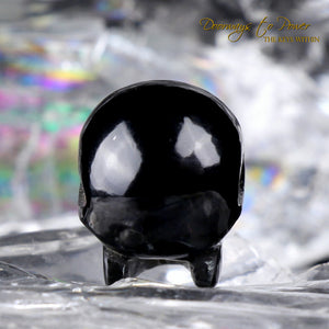 Tibetan Tektite Synergy 12 Stone Crystal Skull 