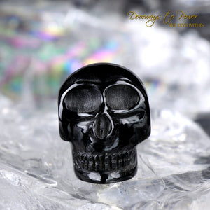Tibetan Tektite Synergy 12 Stone Crystal Skull 