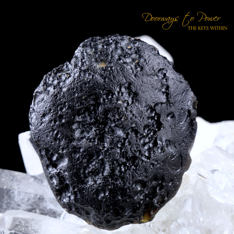 Tibetan Tektite Dragon Carving Talisman Hand Carved