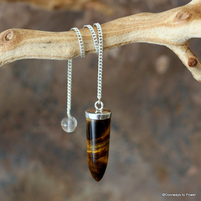 Tiger Eye Pendulum