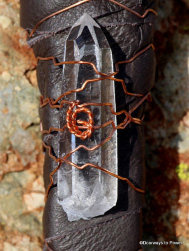 Turkey Feather Smudge Fan Time Link Crystal
