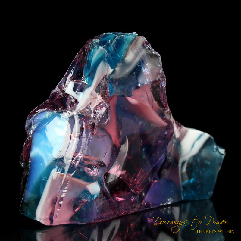 VENUSIAN PINK Angel Aura Opal Bi Color ANDARA Crystal