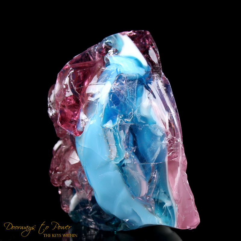 VENUSIAN PINK Angel Aura Opal Bi Color ANDARA Crystal
