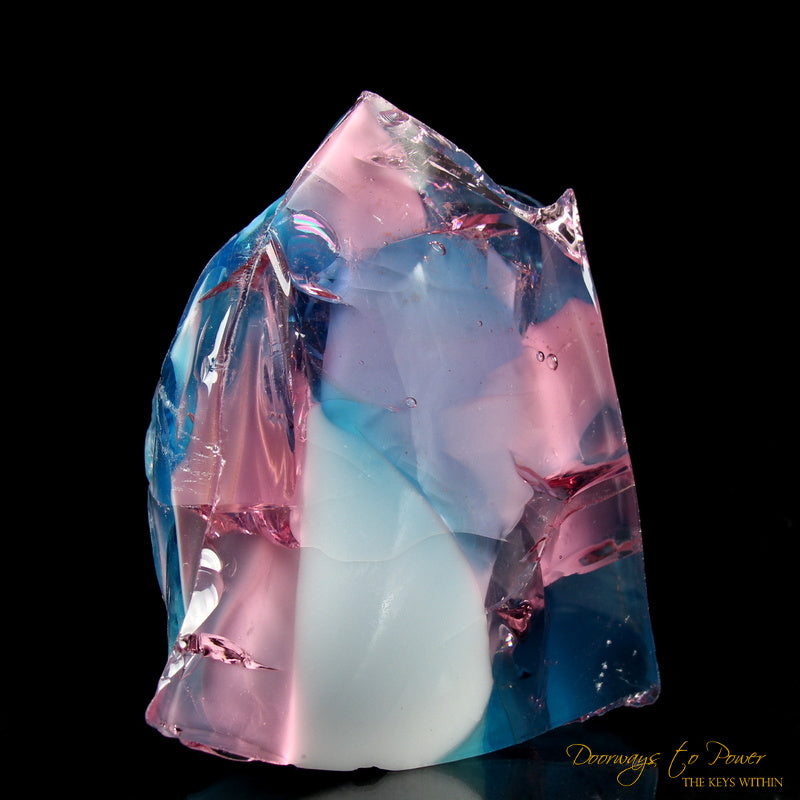 VENUSIAN PINK Angel Aura Opal Bi Color ANDARA Crystal