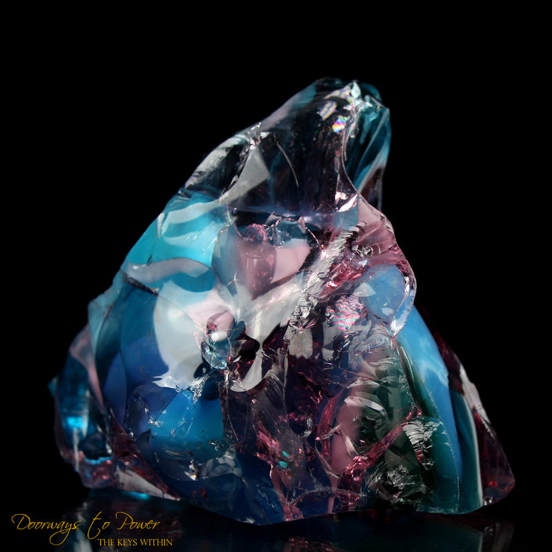 VENUSIAN PINK Angel Aura Opal Bi Color ANDARA Crystal