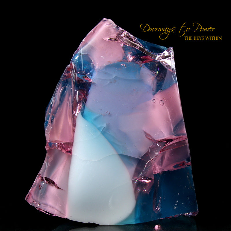 VENUSIAN PINK Angel Aura Opal Bi Color ANDARA Crystal