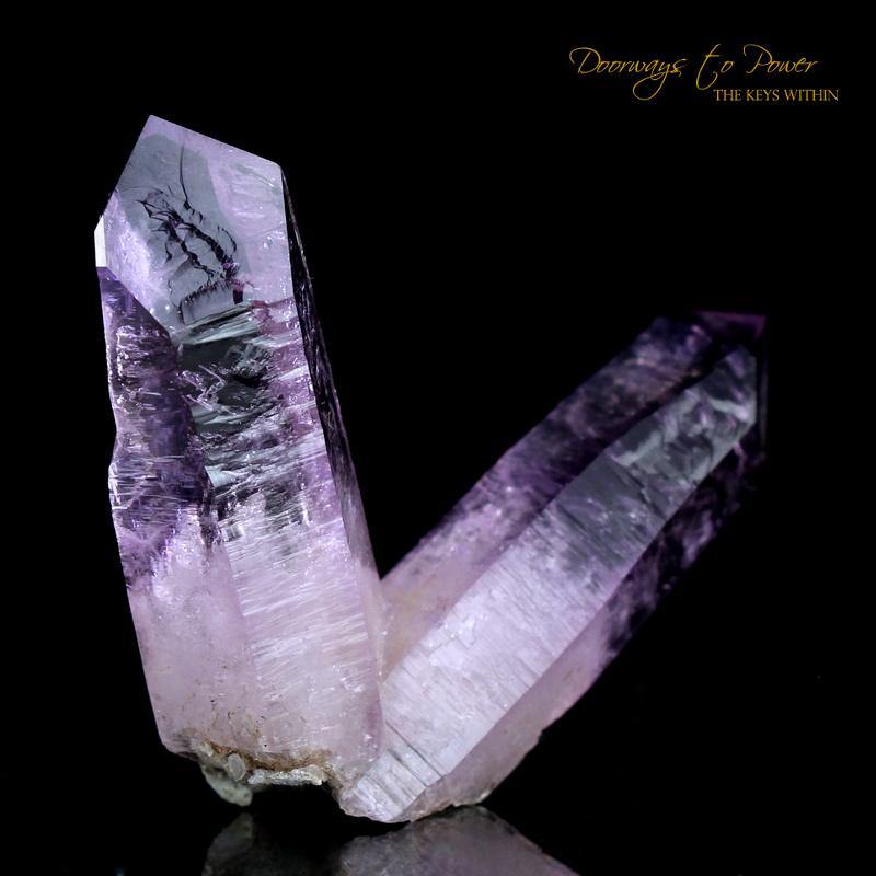 Vera Cruz Amethyst Twin Crystal Record Keeper