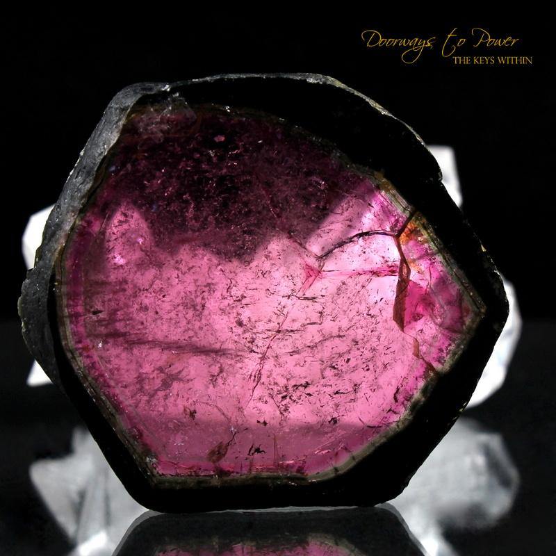 Watermelon Tourmaline Crystal Specimen