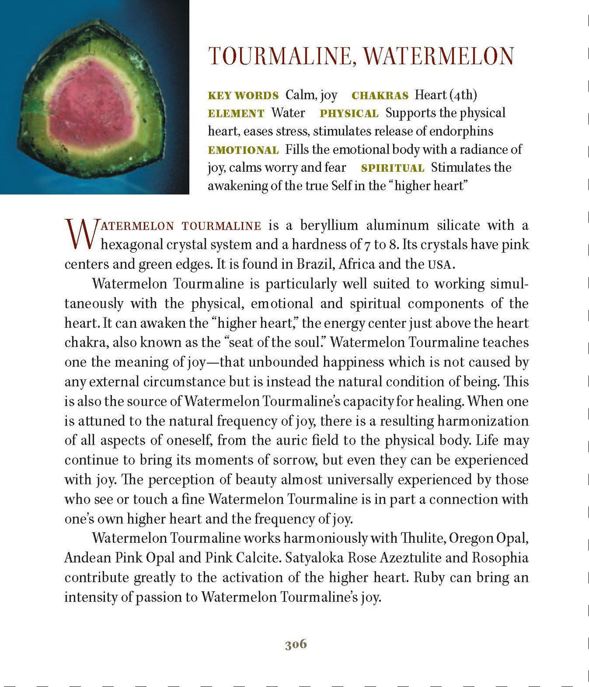 Watermelon Tourmaline