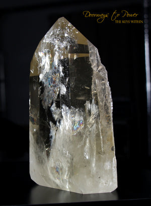 Citrine Lightbrary Quartz Crystal XL