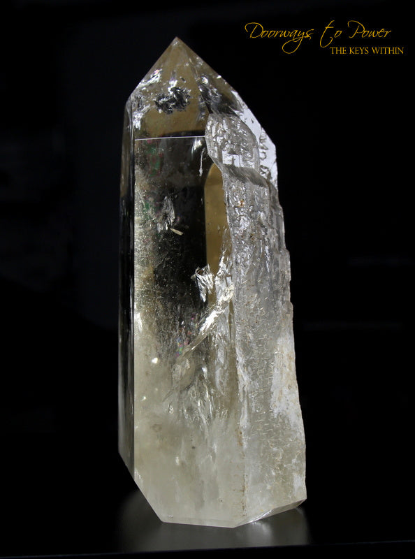 XL Citrine Cathedral Lightbrary Quartz Record Keeper Crystal
