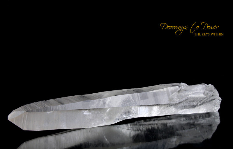XL Lemurian Seed Record Keeper Crystal Laser Wand 'Sword of Light' 