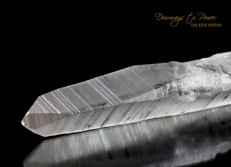 XL Lemurian Seed Record Keeper Crystal Laser Wand 'Sword of Light' 