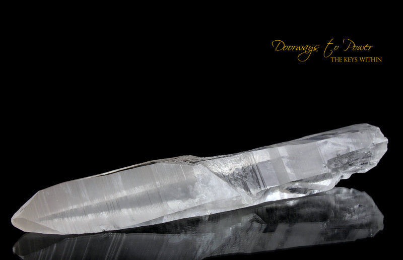 XL Lemurian Seed Record Keeper Crystal Laser Wand 'Sword of Light' 