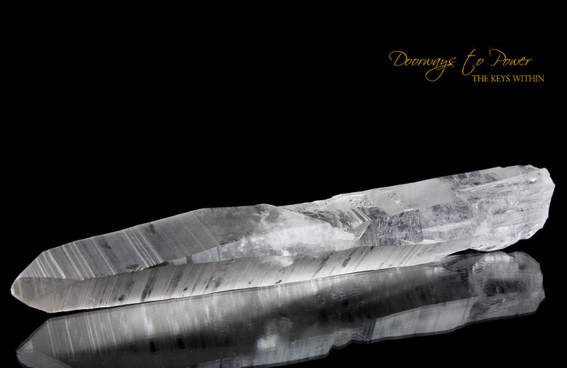 XL Lemurian Seed Record Keeper Crystal Laser Wand 'Sword of Light' 