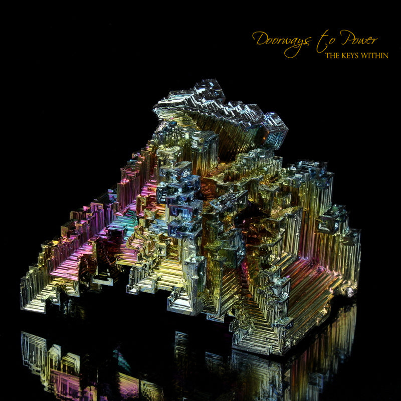 XL Rainbow Bismuth Super Conductor Crystal