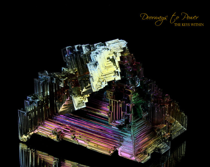 XL Rainbow Bismuth Super Conductor Crystal