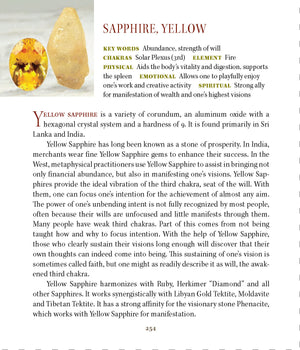 Yellow Sapphire Metaphysical Properties