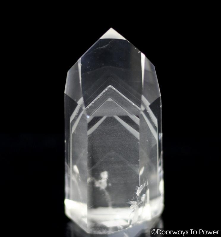 John of God Quartz Phantom Crystal Point