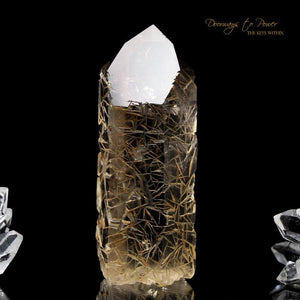 Golden Healer Harmonics Spirit Paths Quartz Crystal Dow