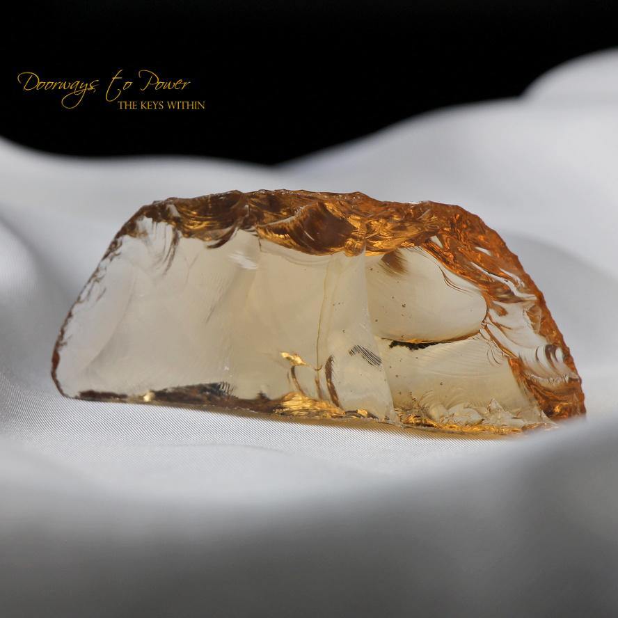 Lemurian Etherium Gold Andara Crystal 'Light Essence'