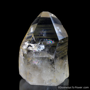 Golden Lemurian Seed Pleiadian Starbrary Record Keeper Crystal 'Connection'