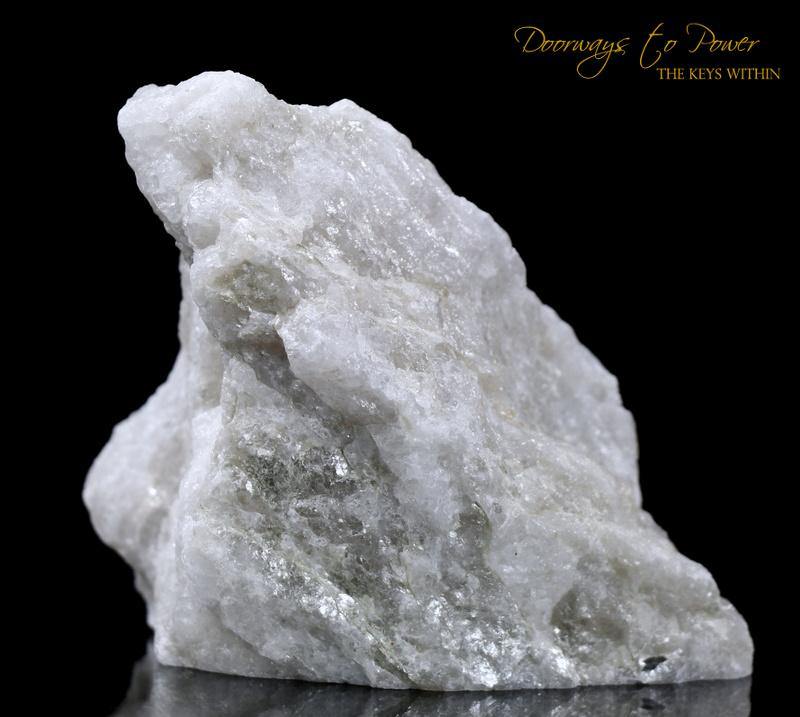 White Azeztulite Synergy 12 Crystal