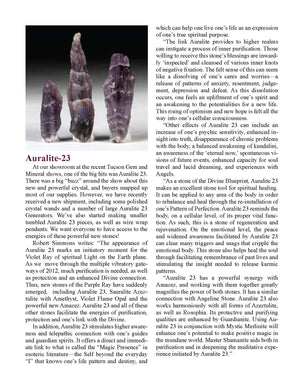 Auralite 23 Crystal Altar Stone Azozeo Activated