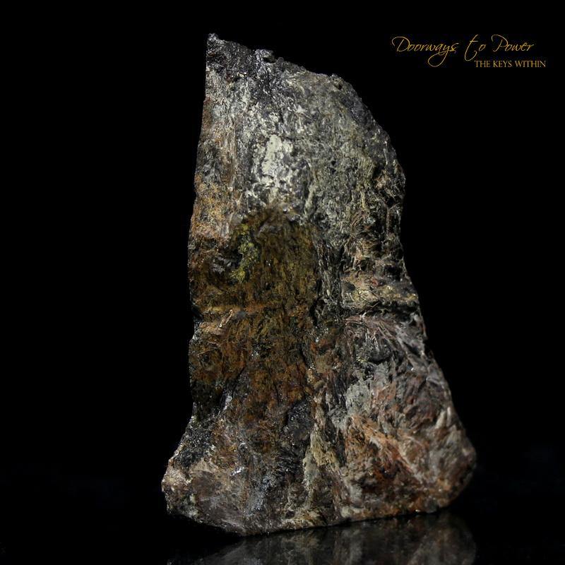 Nuummite Crystal Altar Stone