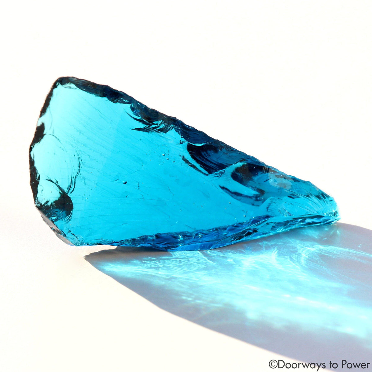 Electric Blue Atlantean Andara Crystal 'Pleiadian Emissaries of the Light'