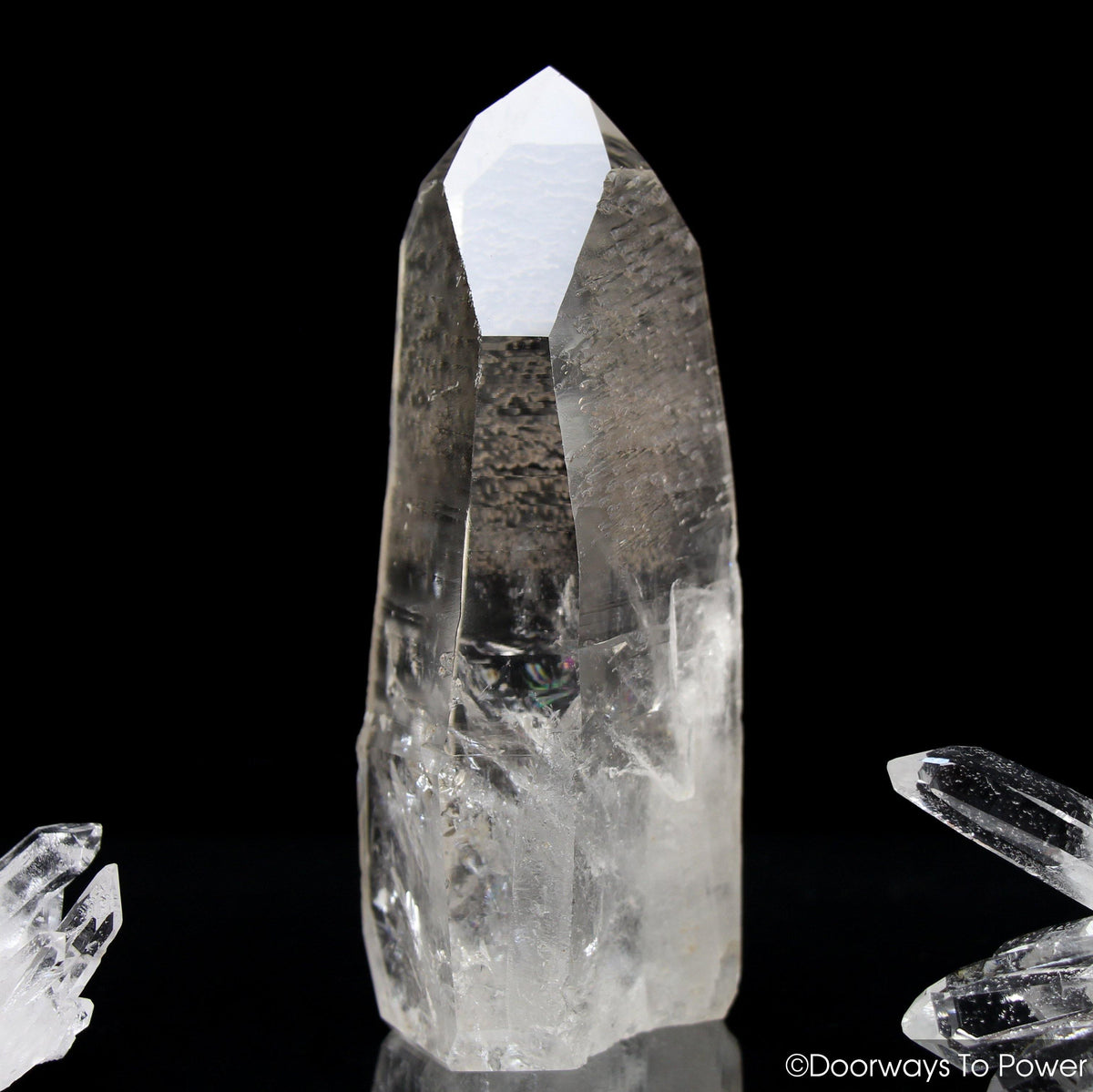 Lemurian Quartz Crystal Record Keeper