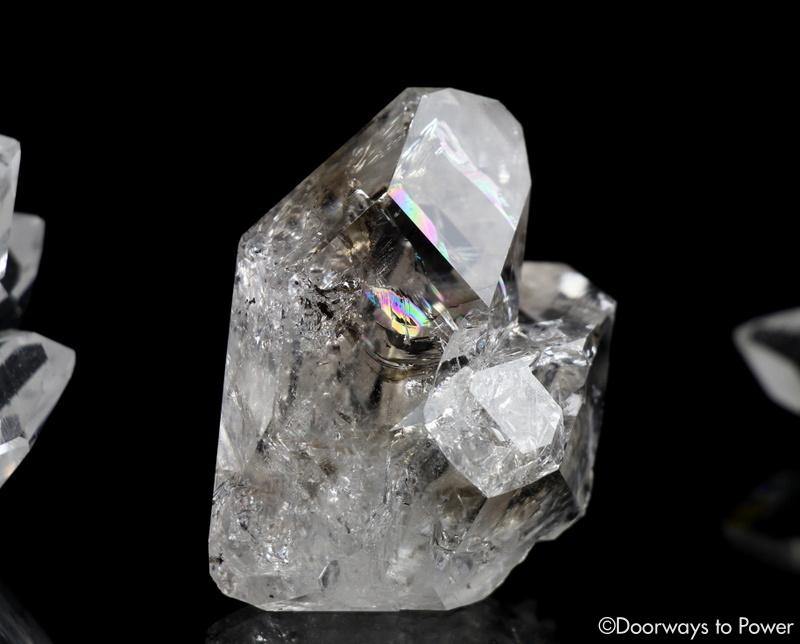 Herkimer Diamond DT Record Keeper Twin Crystal