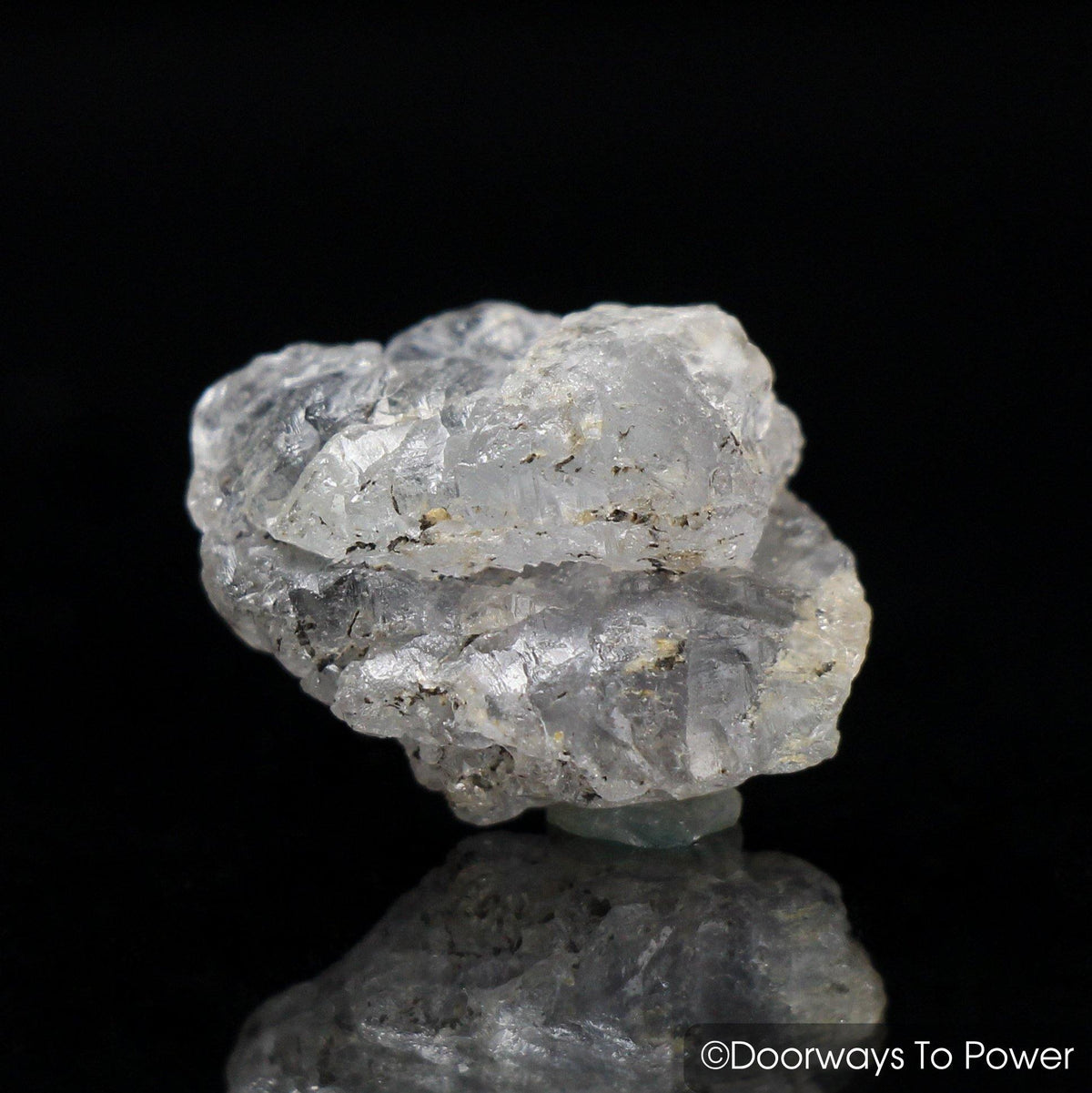 Herderite African Grey Crystal & Synergy 12 Ascension Stone