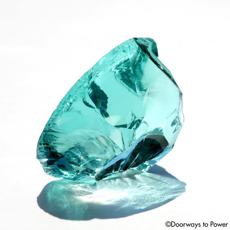 Gem Aqua Serenity Monatomic Andara Crystal 'Modulating Perception'