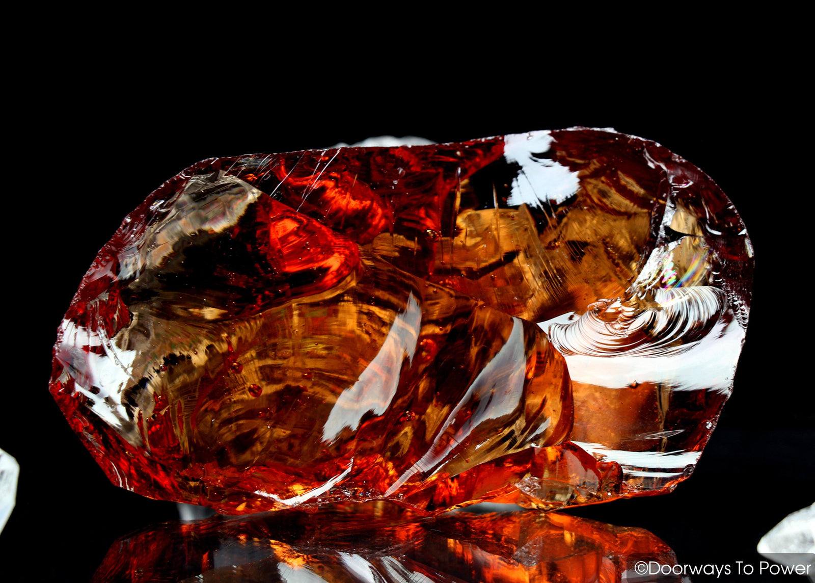 Lemurian Sunrise Andara Crystal 'Galactic Dawn' Temet Nosce