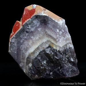 Auralite 23 Twin Crystal Altar Stone Azozeo Activated Record Keeper
